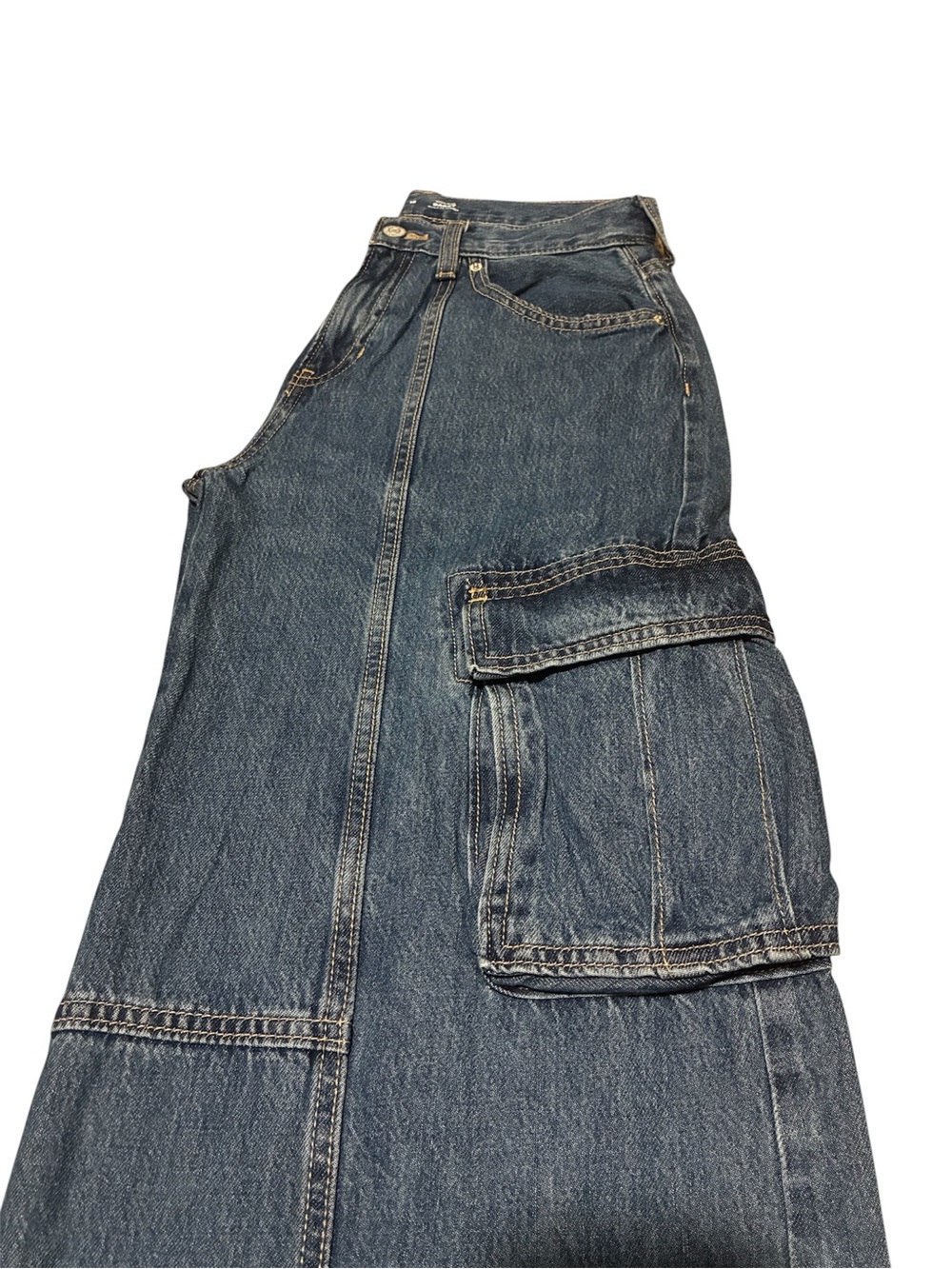 High-Waisted Super Baggy Wide-Leg Cargo Jeans for Girls
Old navy - Picture 6 of 6